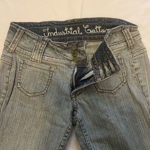 vintage flared hippie jeans